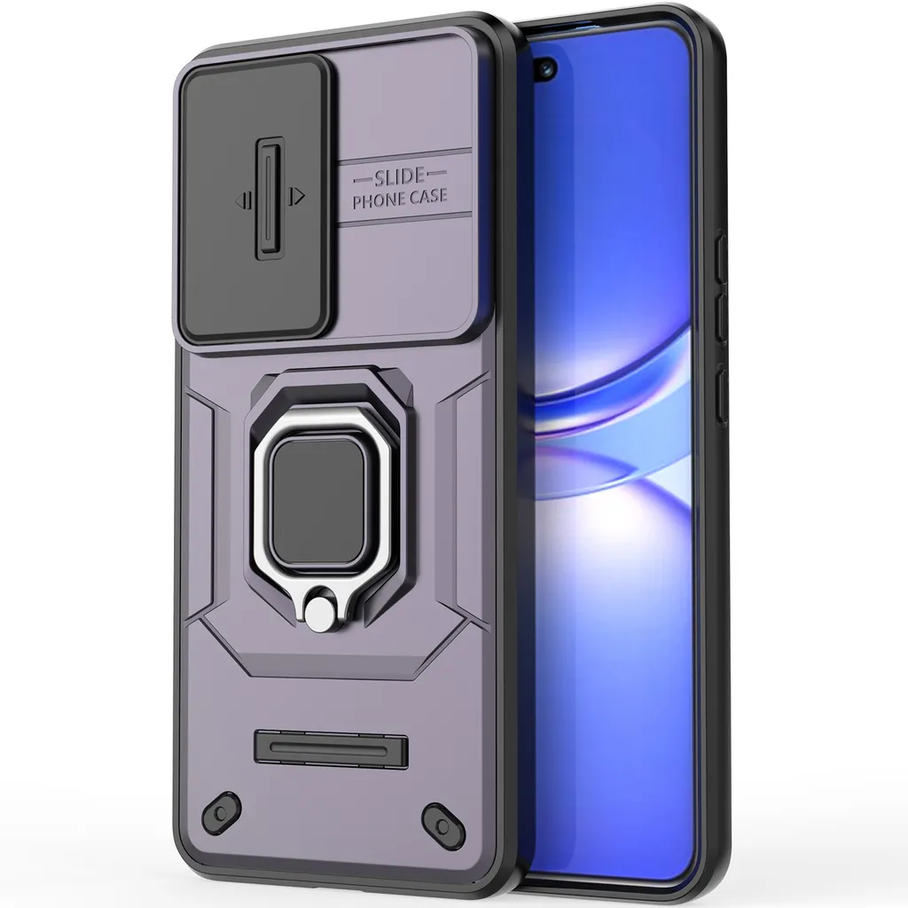 Custodia Huawei nova 12 Pro Viola - Ring Kickstand e Camera Slide - 6