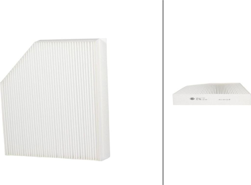 Innenraumfilter Pollenfilter 279 x 241 mm HELLA für u.a. AUDI A4