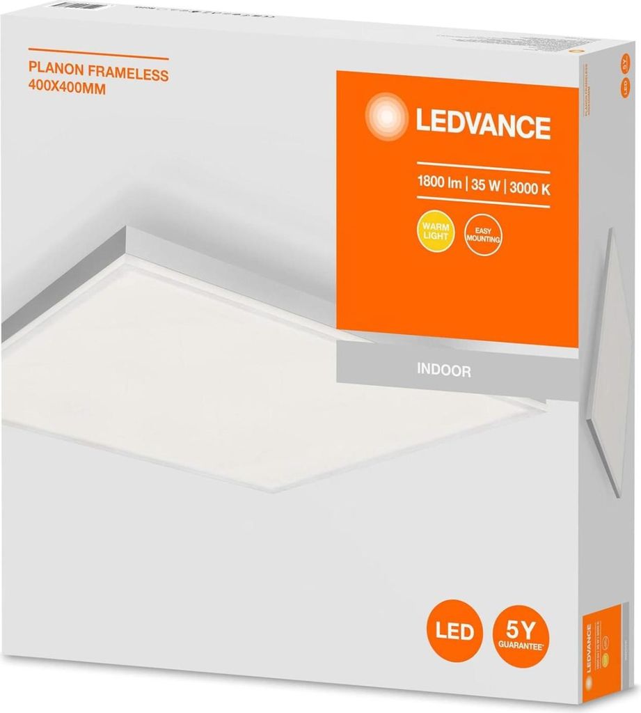 LEDVANCE PLANON Frameless Panel 40×40 cm – 35 W, Produktbild 