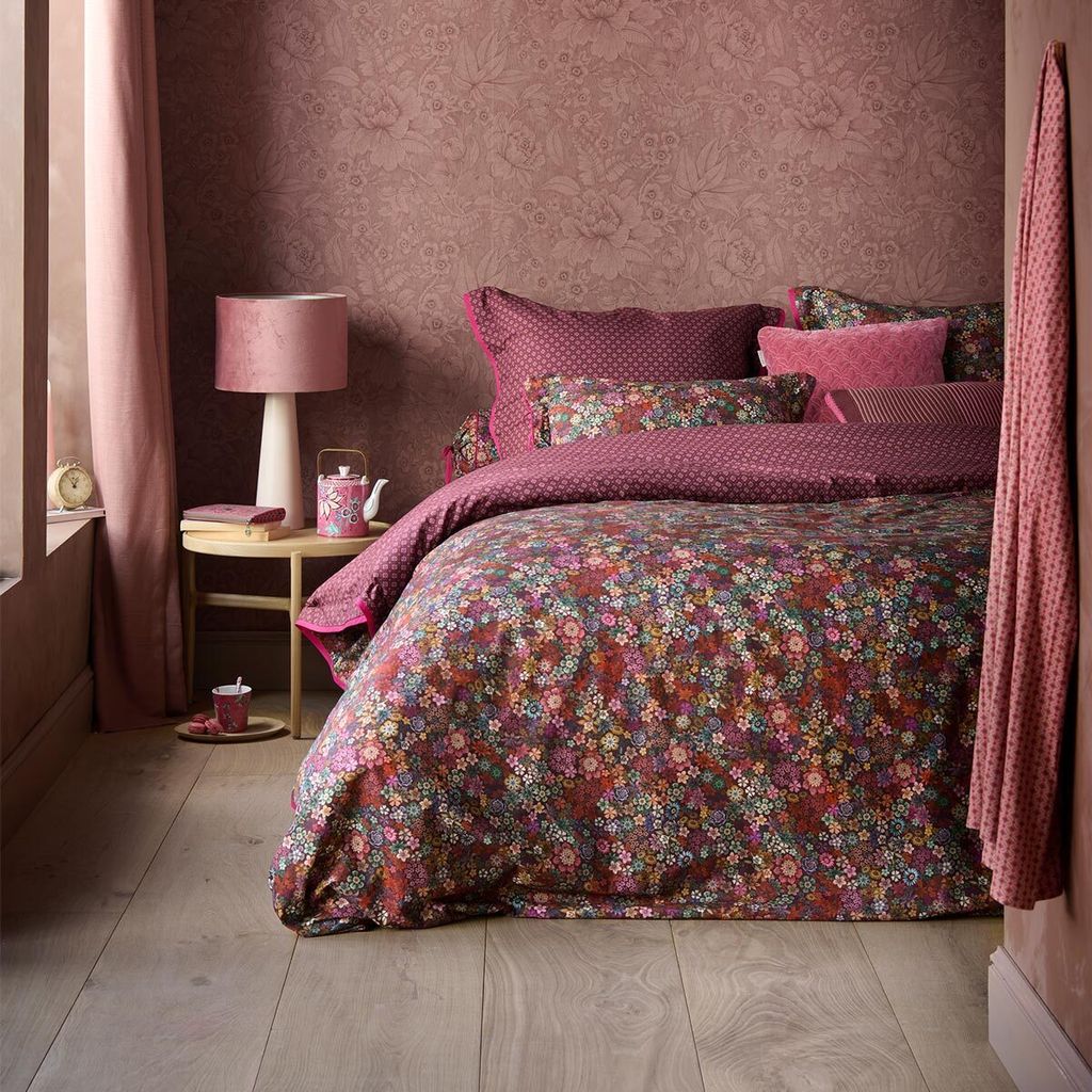 PiP Studio Bettwäsche Tutti i Fiori dark red 135x200 cm + Produktbild 
