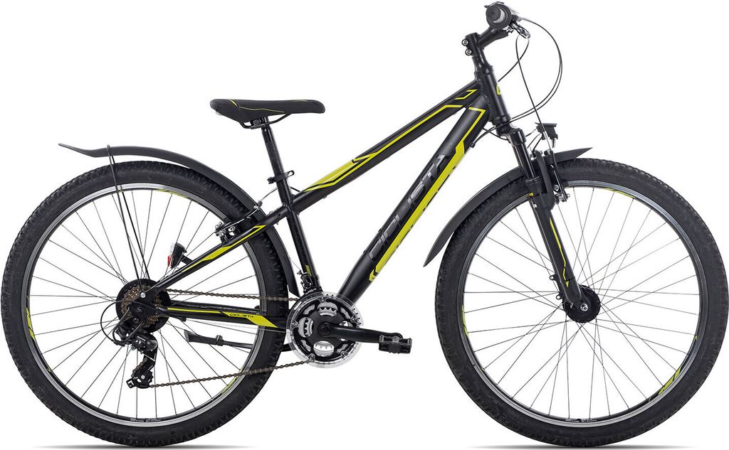 Ciclista Adventure sportliches Jugend-All-Terrain-Bike 27.5 Zoll Dunkelgrau 43 cm