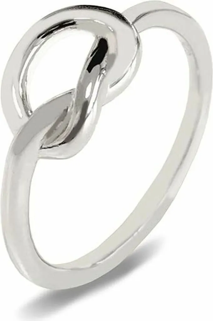 New Bling 9NB-0285 Anello Donna Argento 925 Cuore Misura 50