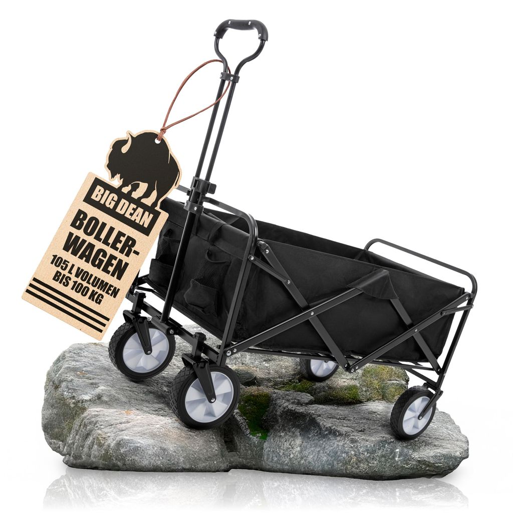 Chariot pliable BigDean, capacité de charge de 100 kg, 105 Image du produit 