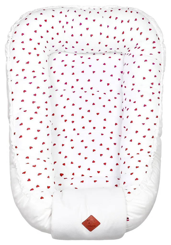 Nid pour bébé nomade Lovio Rouge - Solution sommeil voyage 0-9 mois - 2
