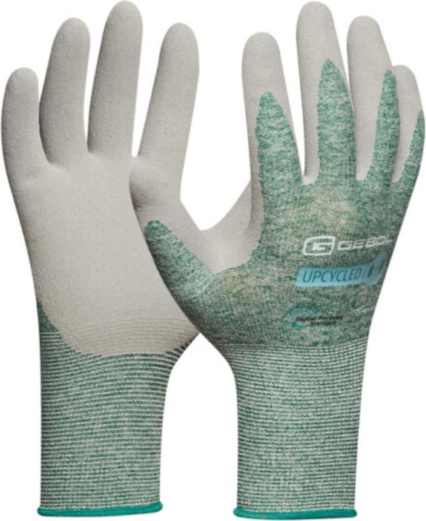 GEBOL Handschuh Upcycled Strong Dunkelgrün 740001_09 Gr.9