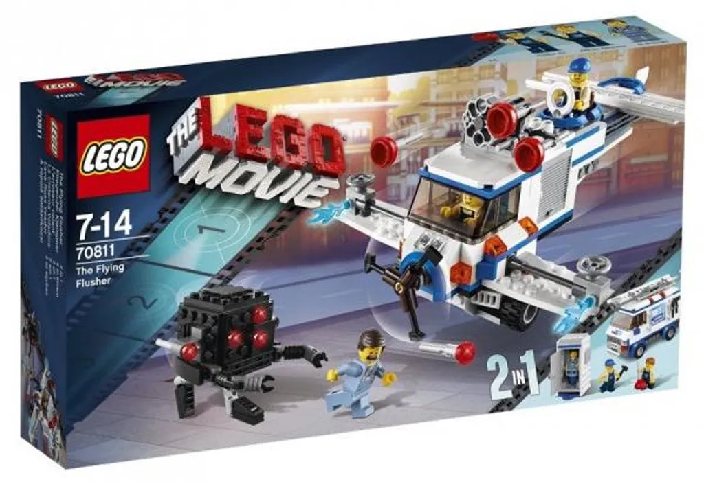 Jeu de Construction Lego Movie 70811 L'Arroseur Volant avec Figurines