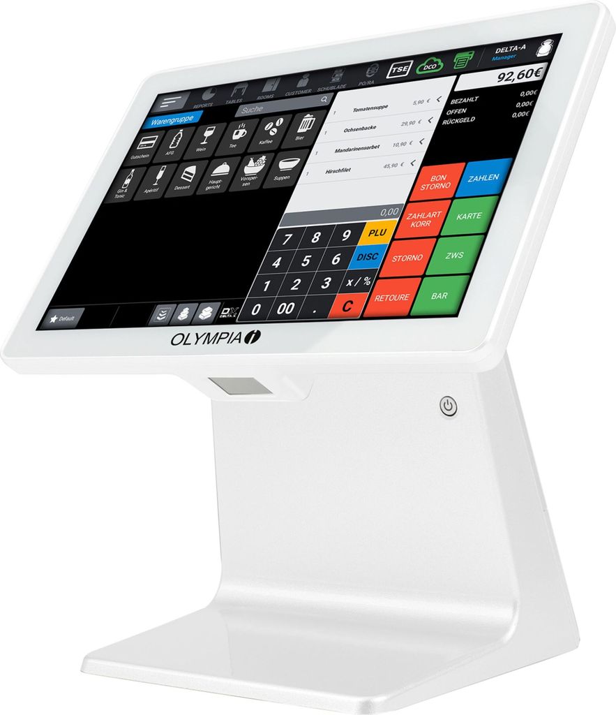 OLYMPIA 940101000 OLYMPIA Registrierkasse TS10 inkl. Immagine del prodotto 