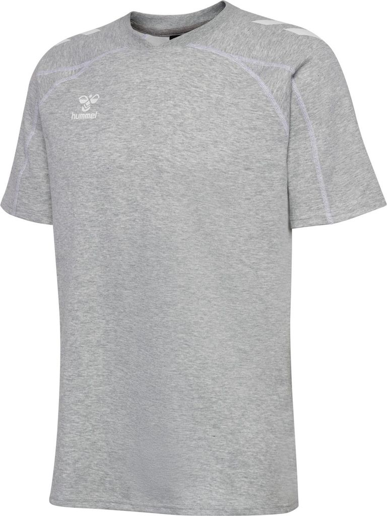 Hummel Hmlmove 2.0 T-Shirt S/S - grey melange, Größe:XXL