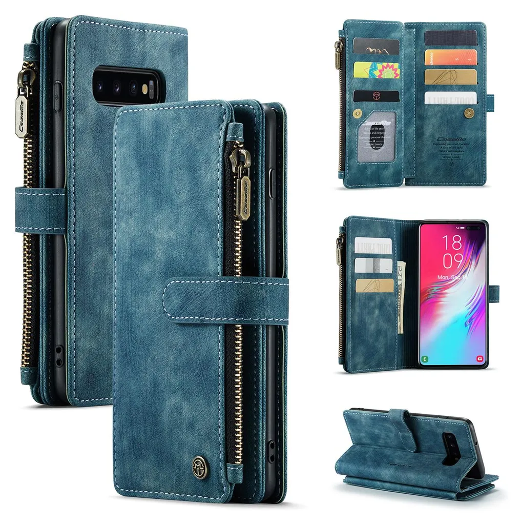 Suncase Custodia In Vera Pelle Per Gigaset GS4 - Con Linguetta Di Estrazione E Chiusura Magnetica - Fatta A Mano In Europa - Colore Bianco - 2