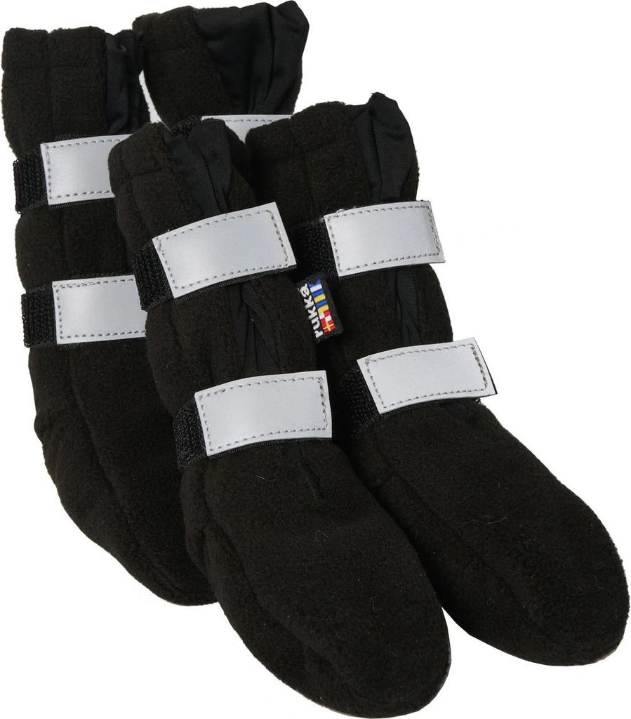 Rukka Pets Fleece-Hundeschuhe schwarz, Größe: 3