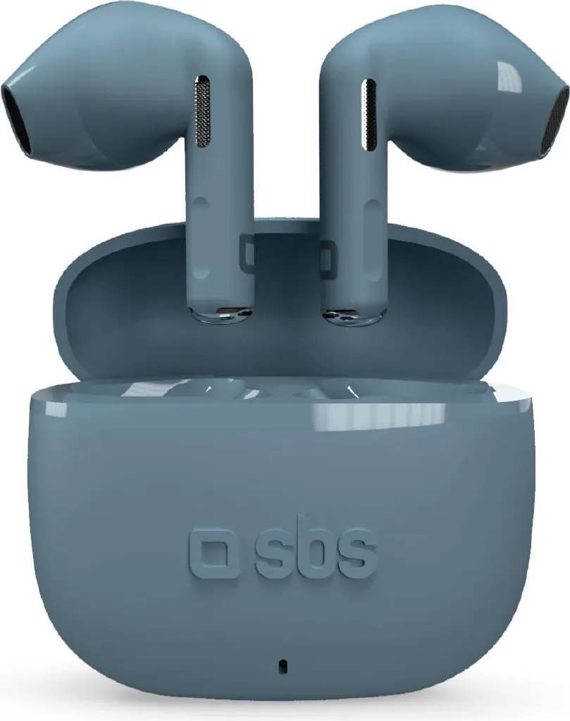 SBS Go Pods Auricolari TWS Verde Petrolio: Musica e Chiamate Wireless