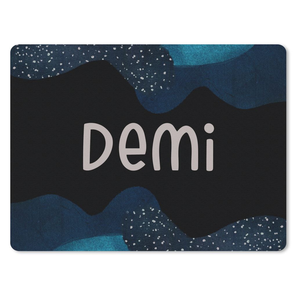 MuchoWow Mauspad Mousepad Demi - Pastell - Mädchen 23x19 cm - Mousepads - Maus Mat - Pad - Mausunterlage - Schreibtischunterlage - Mauspad