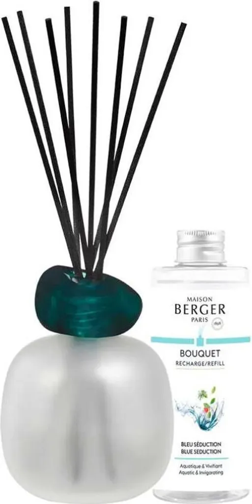 Coffret Diffuseur de Parfum à Tiges avec Recharge Blue Seduction 180ml