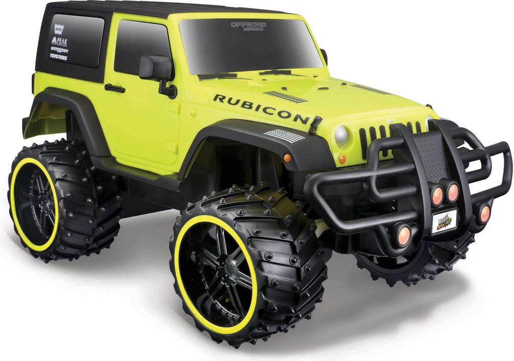 Maisto RC - Jeep Wrangler Rubicon, Off-Road, žltý, 1:16, Obrázok produktu 