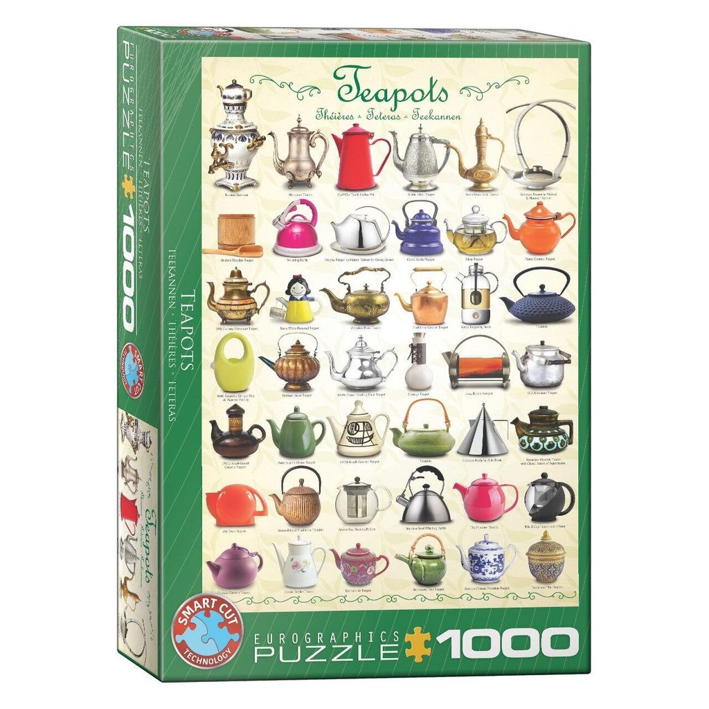 EUROGRAPHICS Puzzle Teekannen 1000 Teile