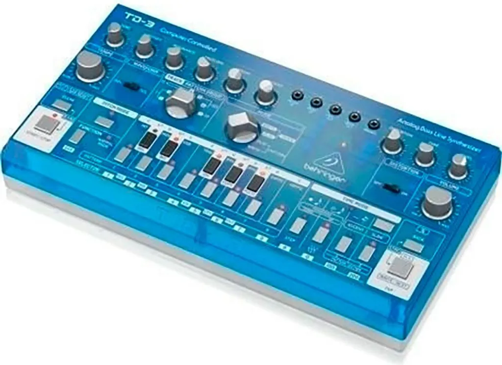 Synthétiseur basse analogique Behringer TD-3-BB pour studio et live
