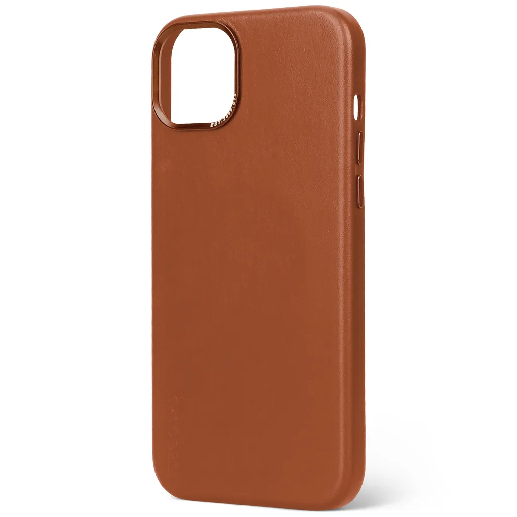 Recensione Decoded Back Cover iPhone 15 Plus Tan Leather MagSafe - 3