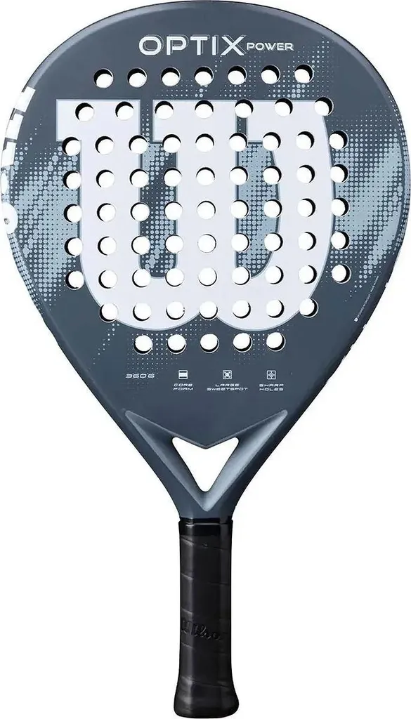 Raquette Padel Wilson Optix V2 Power Bleue - Puissance et Prise en Main