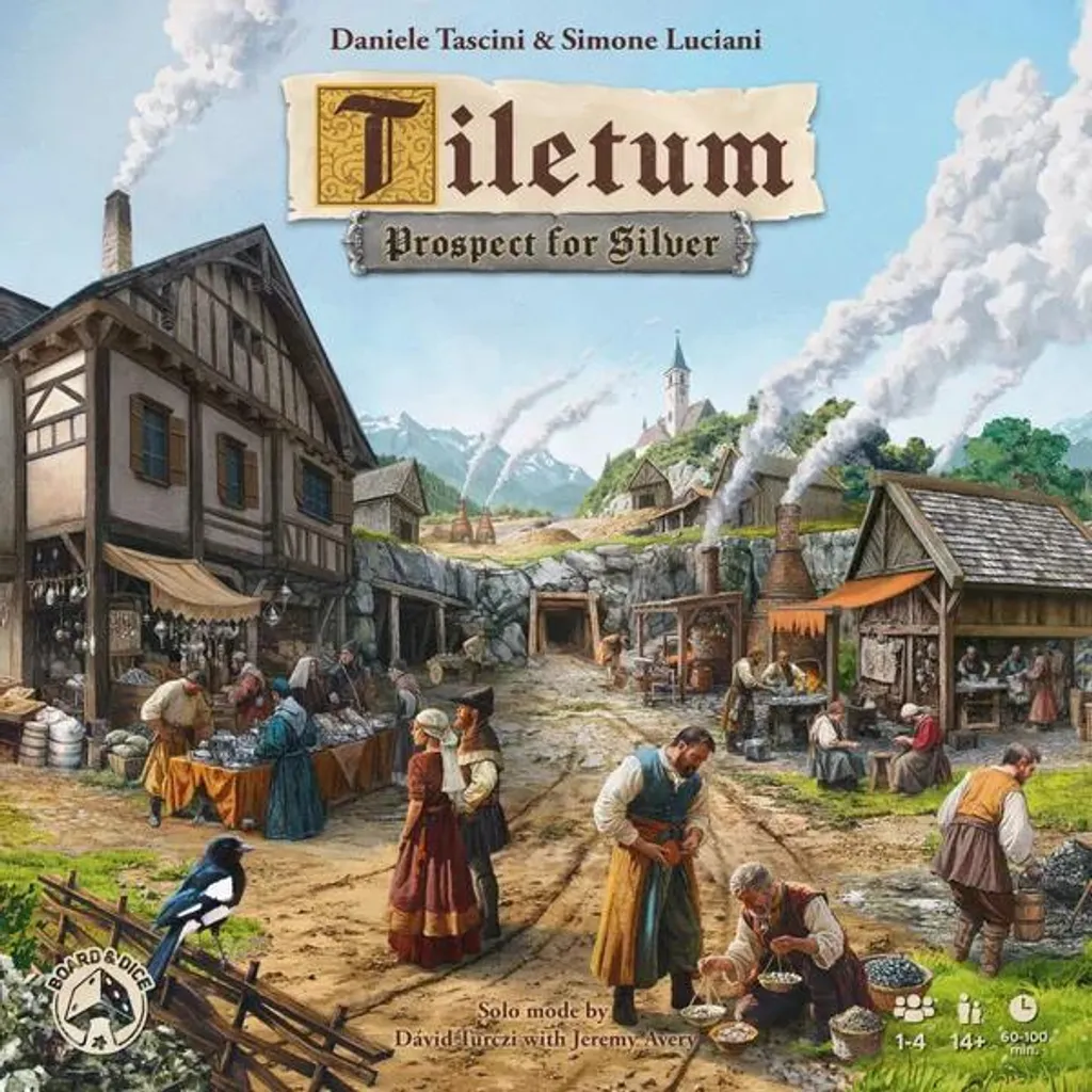 Tiletum : Prospect pour l'Argent, Extension de Jeu de Société Stratégique