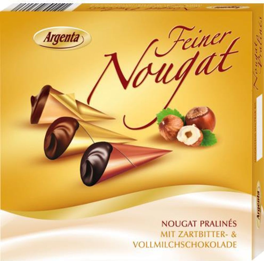 Argenta Feiner Nougat Pralinés 100g Produktbild 