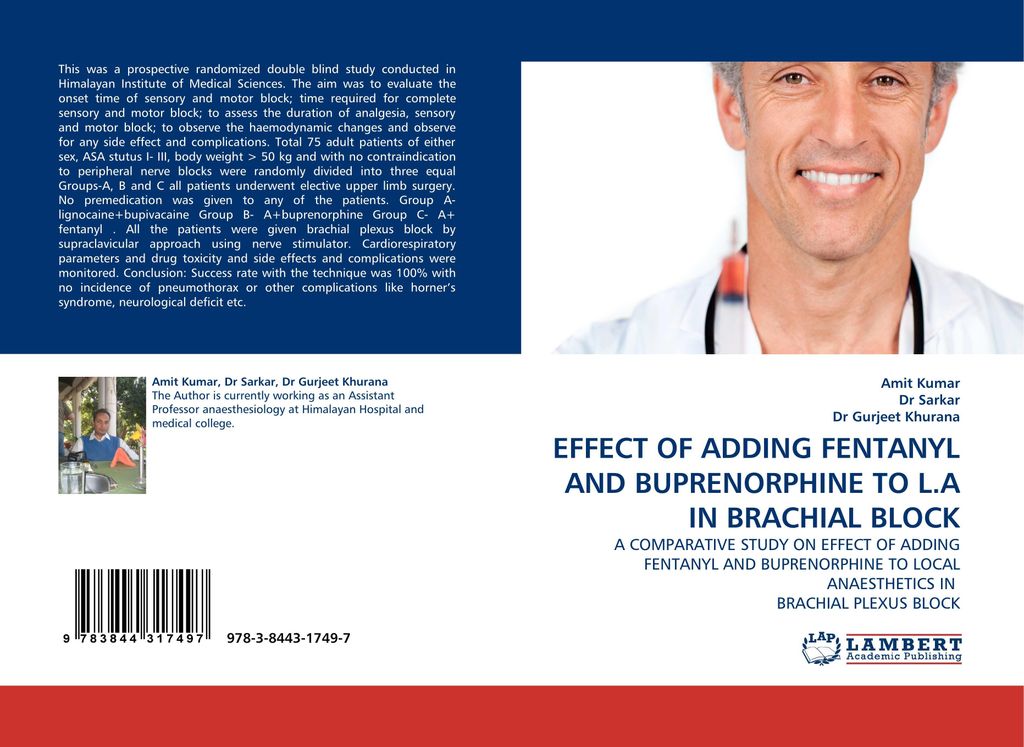 Effect Of Adding Fentanyl And Buprenorphine To L.a In Brachial Block