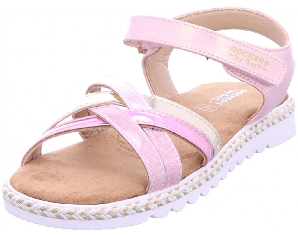 Dockers by Gerli Kinderschuhe Mädchen Sandaletten Rosa Freizeit, Schuhgröße:29 EU
