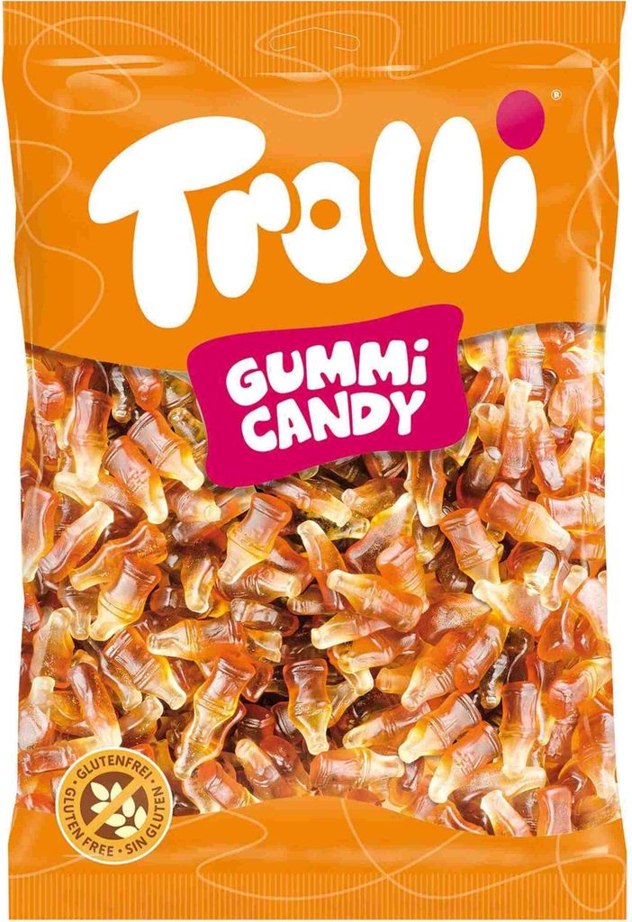 Trolli Fruchtgummi-Colaflaschen 1000g Produktbild 