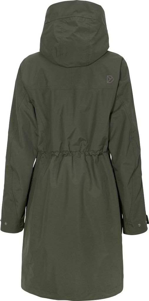 Didriksons Thelma Damen Parka 10, Größe:50, Farbe:deep green