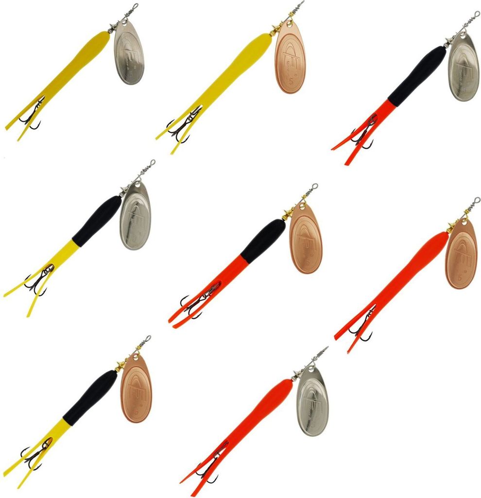 Westin FC Upstream 20g - Spinner, Farbe:Flouro Orange / Silver Blade