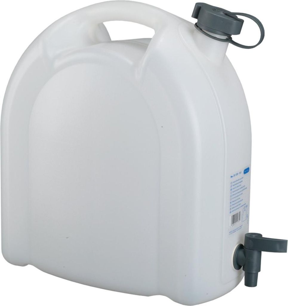 Pressol Wasserkanister 15L weiß stapelbar Polyethylen mit Produktbild 