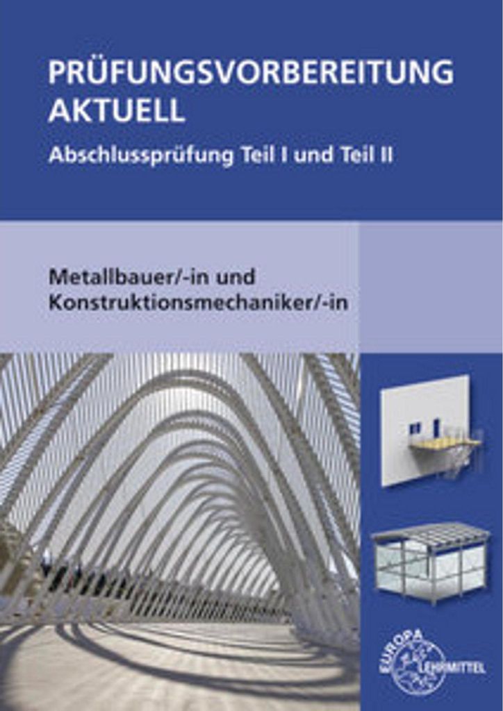 Prüfungsvorbereitung aktuell Metallbauer/-in und Produktbild 