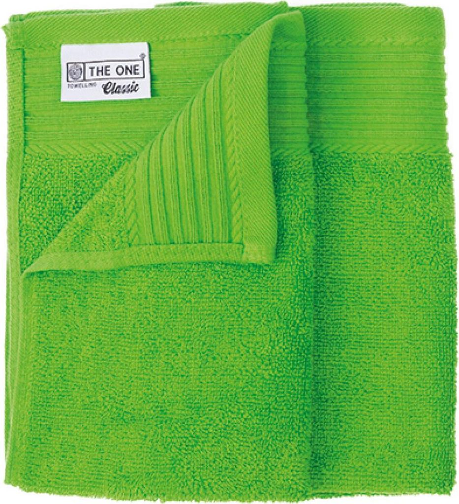 The One Towelling T1-30 | Classic Guest Towel - Gästehandtuch - 30 x 50 cm - Farbe: Lime Green - Größe: 30 x 50 cm