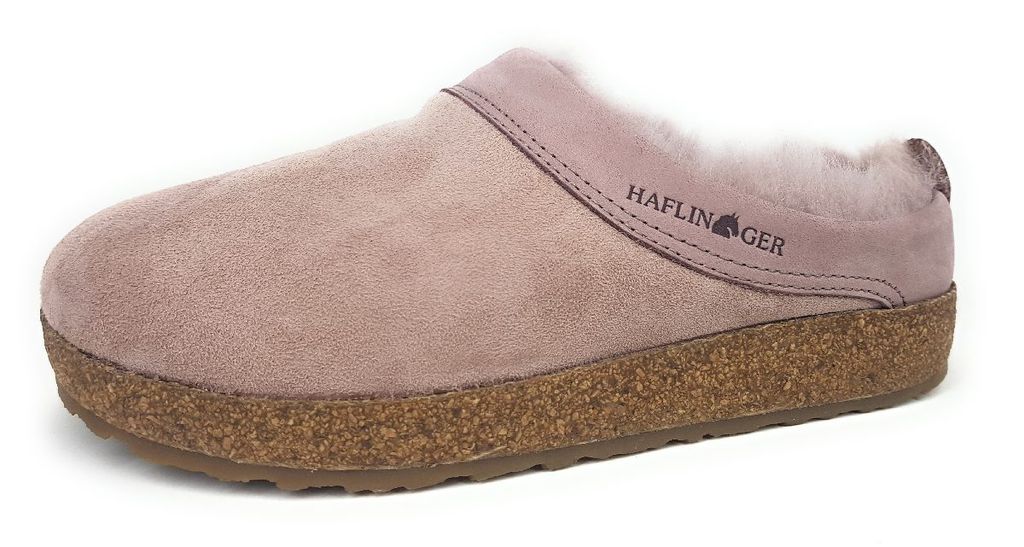 Haflinger Snowbird Damenschuhe Hausschuhe Pantolette Rosa Produktbild 