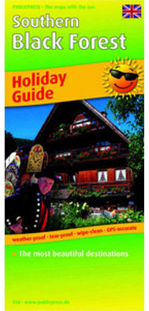 Publicpress Erlebnisführer Southern Black Forest 1:170.000