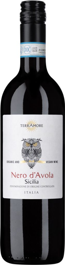 -Nero d´Avola Sicilia DOC TerrAmore Sizilien Rotwein Produktbild 