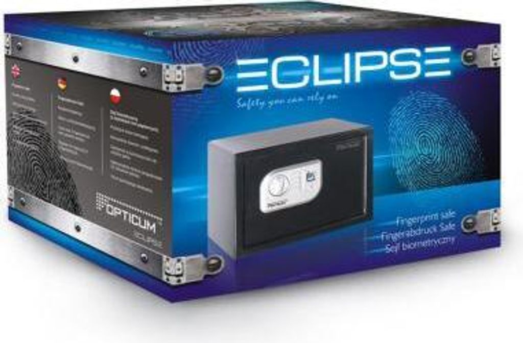 Trezor AX OPTICUM ECLIPSE Biometrický se snímačem otisku Obrázek produktu 
