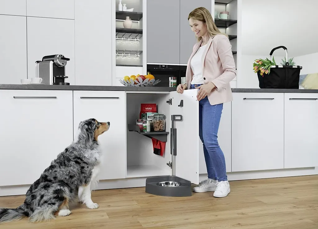Bar à chien réglable Hailo pour confort repas et posture optimale - 2