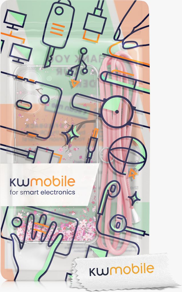 kwmobile Necklace Case kompatibel mit Xiaomi Redmi 12 Hülle Produktbild 7