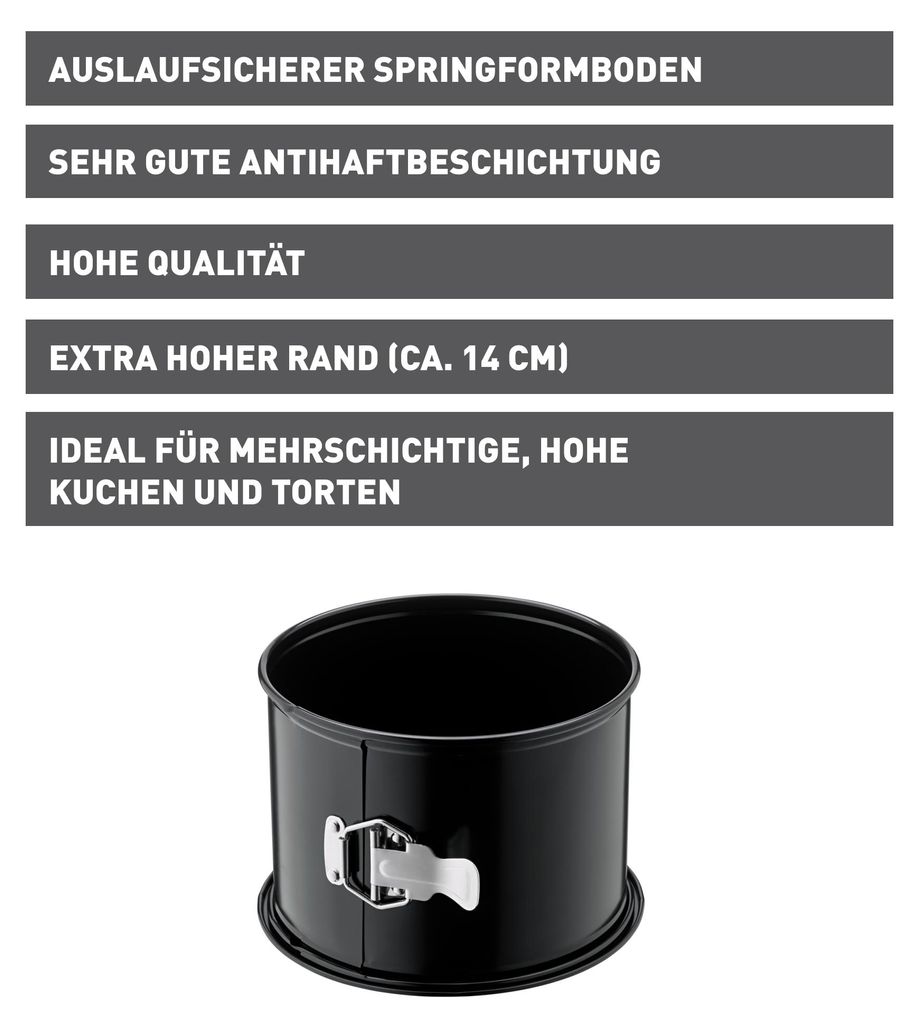 KAISER KAISER CREATIV, molde para pasteles con borde alto, Imagen del producto 