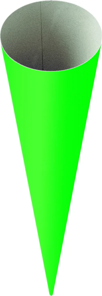 Grand Cornet Surprise Rentrée Scolaire 70 cm - Lot de 10 Heyda Verts