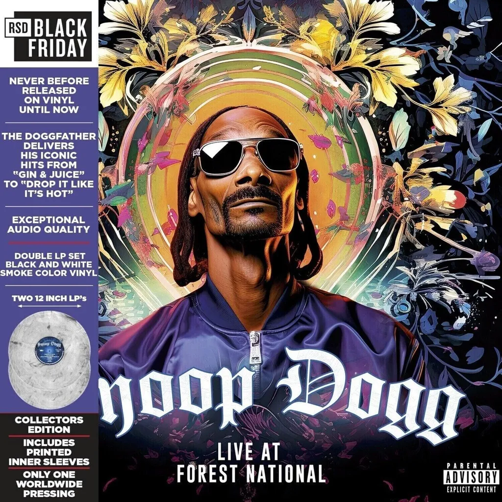 Snoop Dogg Live At Forest National 2005 Vinyle Noir Fumé Édition Limitée