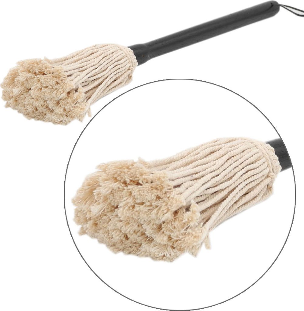 Soßen- und Marinaden-MOP mit Holzgriff - 43cm - saugstarker Baumwollkopf
