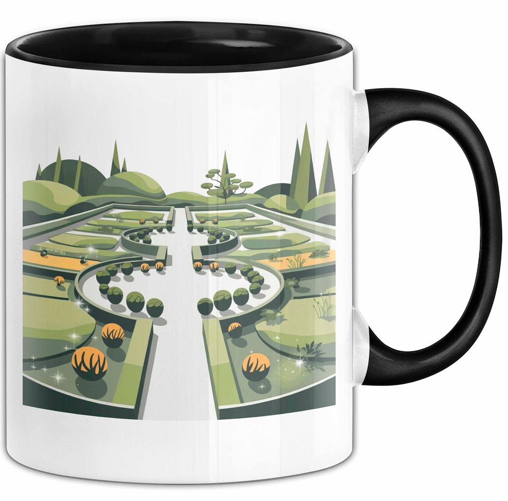 Landschaftsarchitekt Tasse Geschenk Lustige Geschenkidee Spruch Für Outdoor Designer (Schwarz)