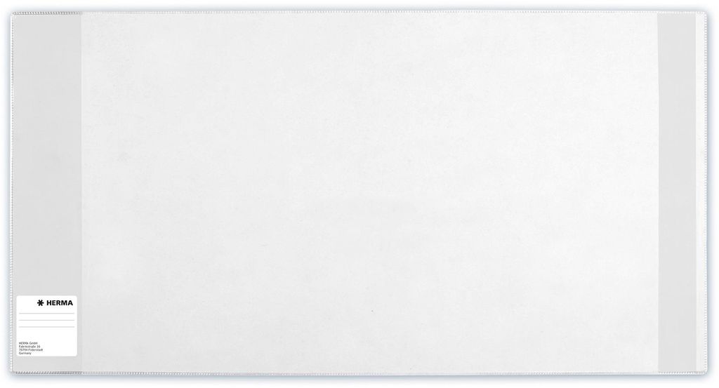 Buchschoner PP mit Lasche transparent 250 x 440mm Packung Produktbild 