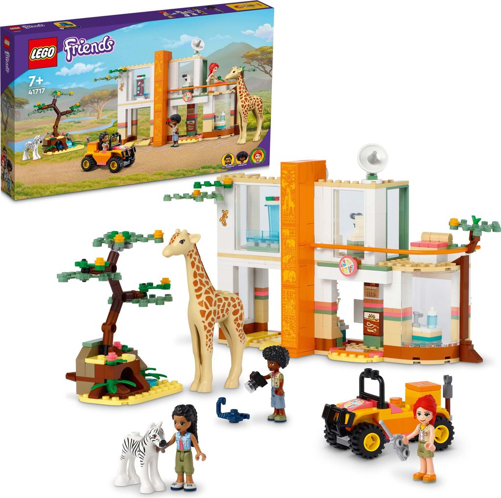 LEGO 41717 Friends Mias Tierrettungsmission mit Tierfiguren Produktbild 