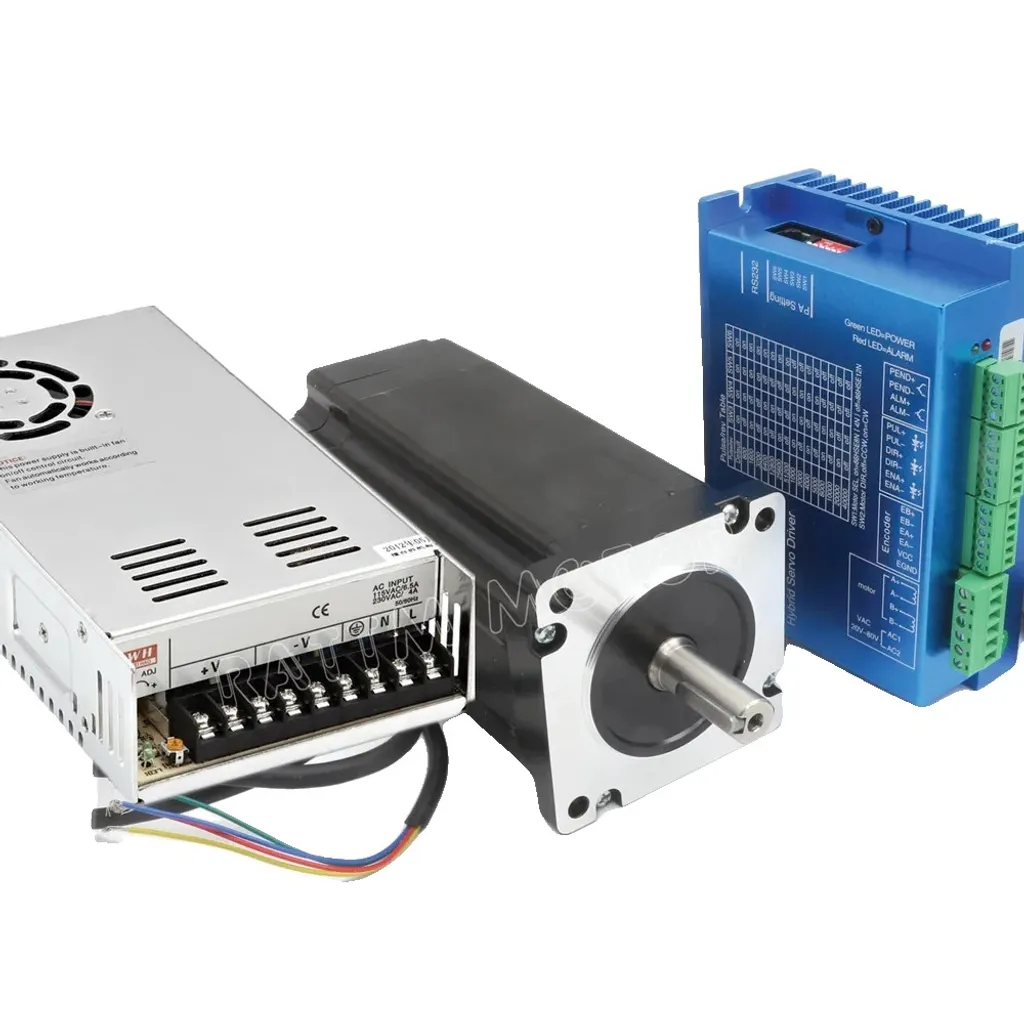 Servomoteur hybride boucle fermée 12Nm pour l'automatisation de CNC