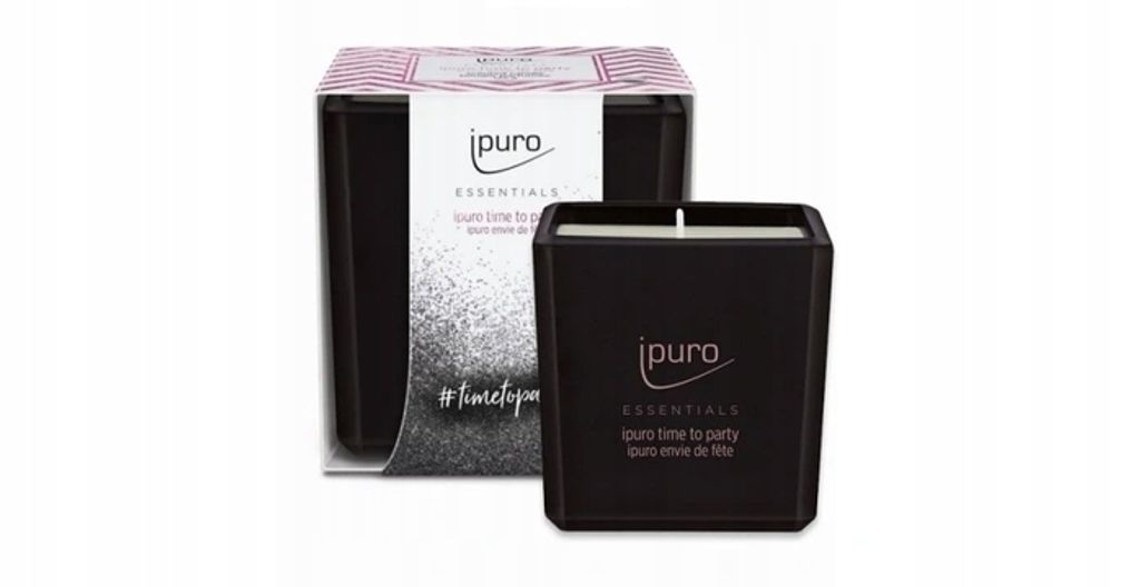 ipuro ESSENTIALS time for party, Štvorec, Čierna, Ovocné, 1 Obrázok produktu 