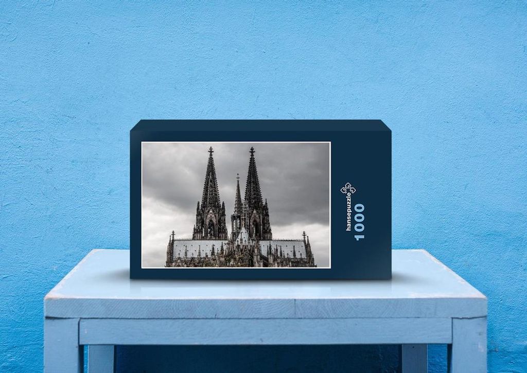 hansepuzzle 53522 - dom Puzzle, 1000 Teile, Religion, 60,0 x 46,0cm mit hochwertiger Aufbewahrung, Kartonbox und wiederverschließbarem Beutel