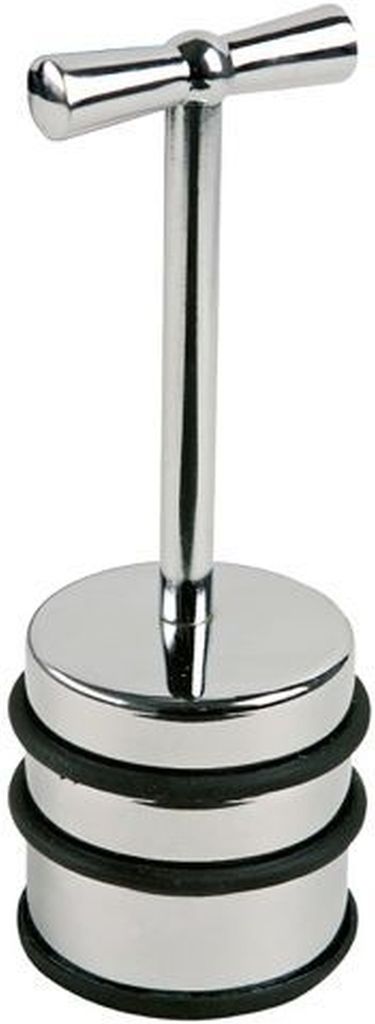 Alco Türstopper Metall Ø 650 mm 18 cm hoch silber Produktbild 