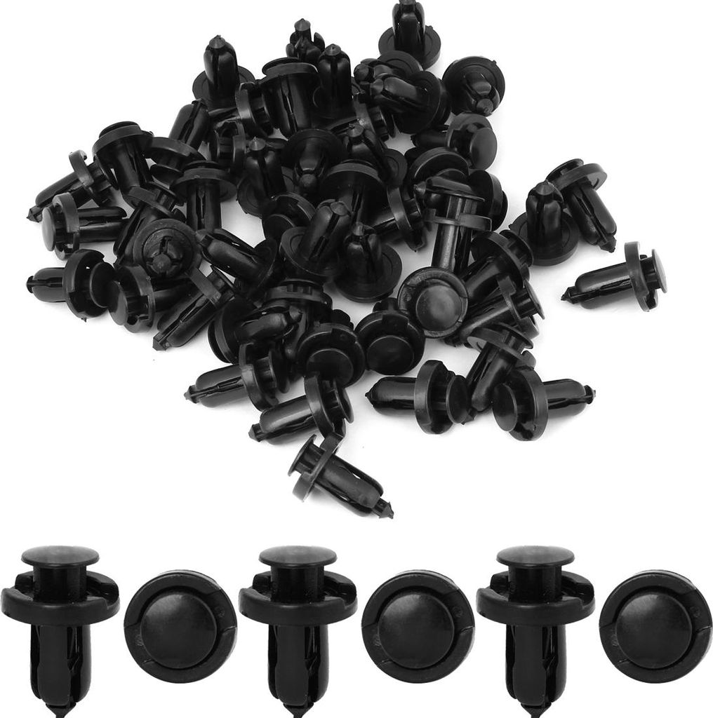 50 Stück Stoßstange Haube Kotflügel Spritzschutz Halter Clips Befestigungen für Honda de